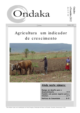 Agricultura Um Indicador De Crescimento