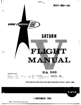 Saturn V Flight Manual