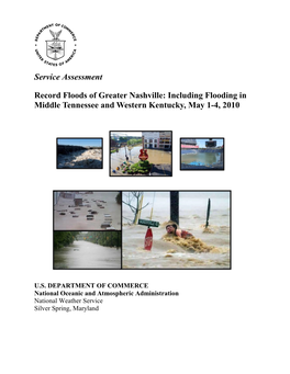 Record Floods of Greater Nashville: Including Flooding in Middle Tennessee and Western Kentucky, May 1-4, 2010