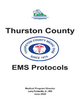 Thurston County EMS Field Protocols