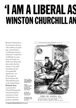Winston Churchill, in His Notorious