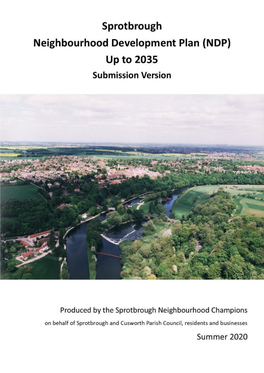 Sprotbrough Neighbourhood Plan Submission Version July 2020