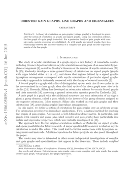 Oriented Gain Graphs, Line Graphs and Eigenvalues