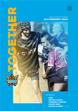 Gold Coast Titans 2019 Community Wrap