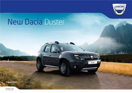 New Dacia Duster