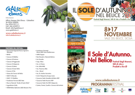 Info@Soledautunno.It Progetto Grafico: Progetto