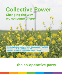 Collective Power Changing the Way We Consume Energy