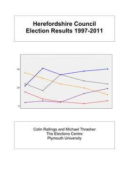 Herefordshire Council Election Results 1997-2011