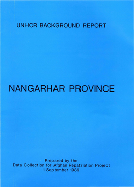 Nangarhar Province