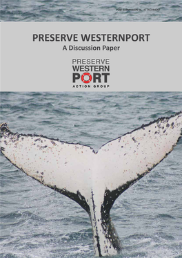 PRESERVE WESTERNPORT a Discussion Paper POM SUBMISSION 44 - ATTACHMENT
