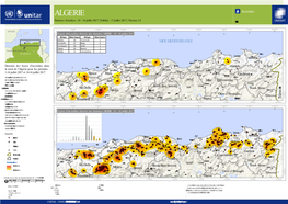 ALGERIE =Æ Incendies Données D'analyse : 01 - 16 Juillet 2017 | Publiée : 17 Juillet 2017 | Version 1.0 FR20170712DZA