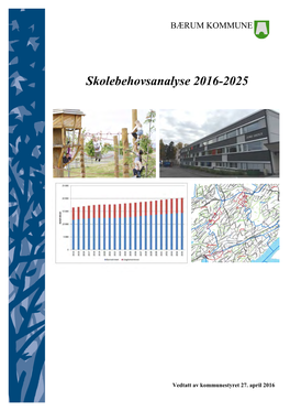 Skolebehovsanalyse 2016-2025