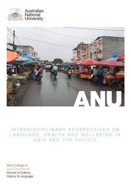 Interdisciplinary Perspectives on Language, Health and Wellbeing in Asia and the Pacific