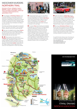 Midsomer Murders Northern Trail Midsomer Murders Driving Trails