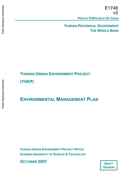 4 Summary of Environmental Impact and Mitigation Measures