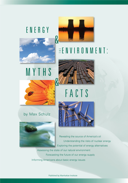 Energy and the Environment: Myths and Facts | Manhattan Institute