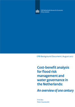 Cost-Benefit Analysis for Flood Risk