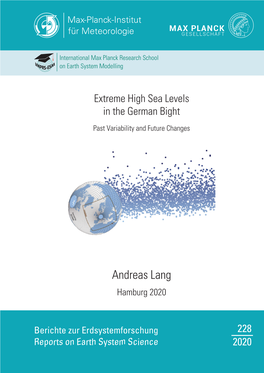 Extreme High Sea Levels in the German Bight