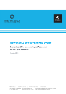 Newcastle 500 Supercars Benefits