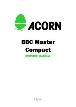 Acorn BBC Master Compact