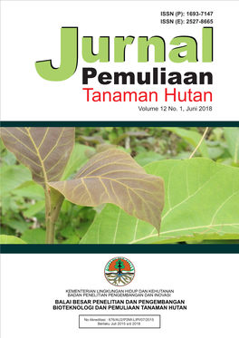 Cover Depan Jurnal PTH Vol 12 No 1 Julni 2018