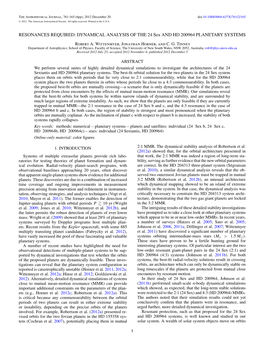 The Astrophysical Journal, 761:165 (6Pp), 2012 December 20 Doi:10.1088/0004-637X/761/2/165 �C 2012