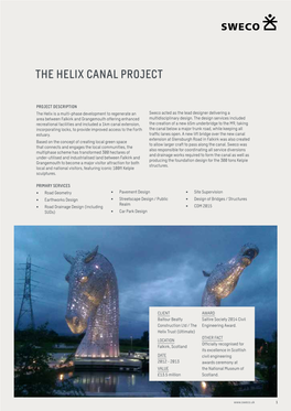 The Helix Canal Project