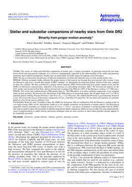 Stellar and Substellar Companions of Nearby Stars from Gaia DR2 Binarity from Proper Motion Anomaly?