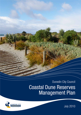 Coastal Dune Reserves Management Plan