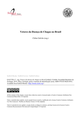 Vetores Da Doença De Chagas No Brasil