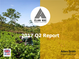 2017 Q2 Report CONTENTS