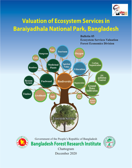Valuation of Ecosystem Services in Baraiyadhala National Park, Bangladesh Bulletin 05 Ecosystem Services Valuation Forest Economics Division