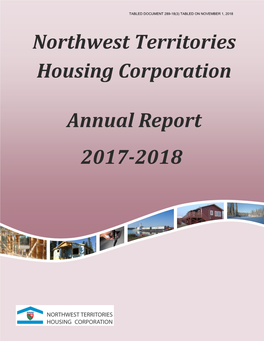 Northwest Territories Housing Corporation Annual Report 2017-2018