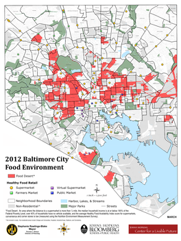 Food Desert* Non-Residential^ Streets Farmers Market Virtual