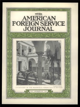 The Foreign Service Journal, September 1925