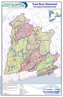 Trent River Watershed Conceptual Subwatersheds