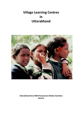 Village Learning Centres in Uttarakhand