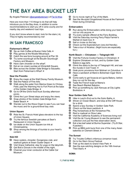 THE BAY AREA BUCKET LIST by Angela Petersen (@Angelafpetersen) of Far & Wise Go to Movie Night at Top of the Mark