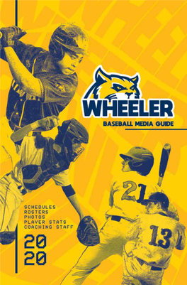 Wheeler 2020 Baseball Media Guide Flipbook