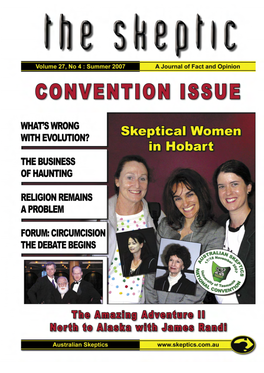 The Skeptic Volume 27 (2007) No 4.Pdf
