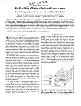 The Feasibility of Railgun Horizontal-Launch Assist