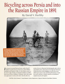 Bicycling Across Persia and Into the Russian Empire in 1891 by David V