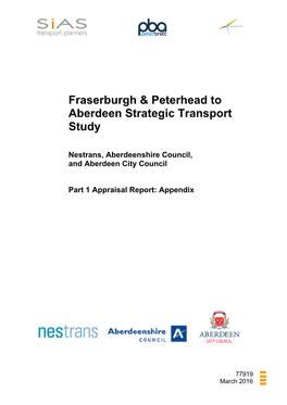 Fraserburgh & Peterhead to Aberdeen Strategic