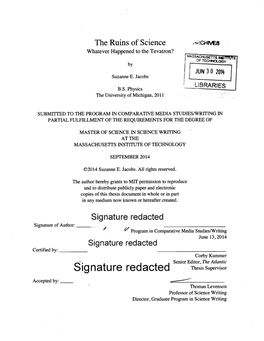 Signature Redacted