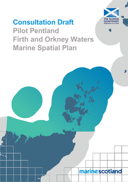 Consultation Draft Pilot Pentland Firth and Orkney Waters Marine Spatial Plan Pilot Pentland Firth and Orkney Waters Marine Spatial Plan