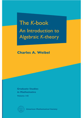 The K-Book an Introduction to Algebraic K-Theory