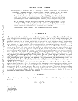 Arxiv:1006.0832V2 [Astro-Ph.CO] 24 Mar 2011 A