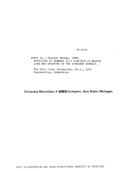 University Microfilms, a XEROX Company, Ann Arbor, Michigan