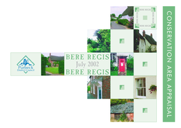Bere Regis Conservation Area Appraisal