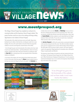 Mount Prospect Village July/August 2017